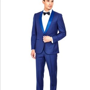 Mens blue tuxedo